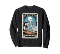 The Teacher Carte de Tarot pour enseigner la rentrée Scolaire Sweatshirt