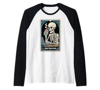 The Teacher Carte de Tarot pour Professeur de mathématiques Manche Raglan