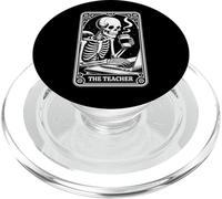The Teacher Carte de Tarot pour Professeur de mathématiques PopSockets PopGrip pour MagSafe