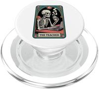 The Teacher Carte de Tarot pour Professeur de mathématiques PopSockets PopGrip pour MagSafe