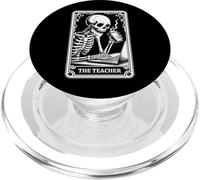 The Teacher Carte de Tarot pour Professeur de mathématiques PopSockets PopGrip pour MagSafe