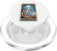 The Teacher Carte de Tarot pour Professeur de mathématiques PopSockets PopGrip pour MagSafe