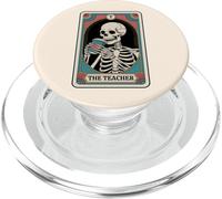 The Teacher Carte de Tarot pour Professeur de mathématiques PopSockets PopGrip pour MagSafe