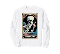 The Teacher Carte de Tarot pour Professeur de mathématiques Sweatshirt