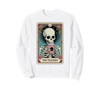 The Teacher Carte de Tarot pour Professeur de mathématiques Sweatshirt