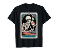 The Teacher Carte de Tarot Squelette Halloween pour Professeur de café T-Shirt