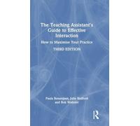 The Teaching Assistant's Guide to Effective Interaction