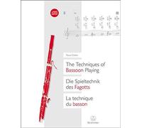 The Techniques of Bassoon Playing (English, German and French Edition) by Pascal Gallois(2009-11-07)