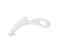 The Teeth of Bright Spots Remove Spots Empêche la brosse à dents de tomber en toute sécurité et fiable Kit d'entretien avec une brosse à doigts pour animaux de compagnie pour chiens et chats (blanc)