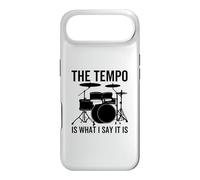 The Tempo is What I Say It is Funny Drummer Drum Drums Coque pour iPhone Air