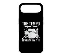 The Tempo is What I Say It is Funny Drummer Drum Drums Coque pour iPhone Air