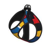 The Temptation Of Color Harnais pour chien - Gilet respirant, réfléchissant et réglable, adapté aux petits chats et chiens