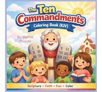 The Ten Commandments Coloring Book