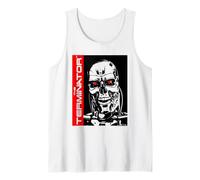 The Terminator High Contrast Endoskeleton Robot Action Movie Débardeur