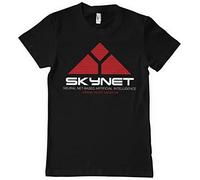 The Terminator Officiellement sous Licence Skynet Grand & Gros Hommes T-Shirt (Noir), XXXX-Large