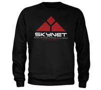 The Terminator Officiellement sous Licence Skynet Sweat-Shirt (Noir), Large