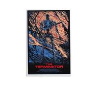 The Terminator Poster - Le film d'action emblématique de science-fiction avec un assassin cyborg du futur (31) affiches art impression murale peinture à suspendre photo décoration familiale 60 x 90 cm