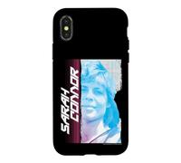 The Terminator Sarah Connor Linda Hamilton Rétro années 80 Coque pour iPhone X/XS