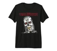 The Terminator T-800 Tête rétro Cyborg Gamer Classic Sci-FI T-Shirt Haut de Gamme