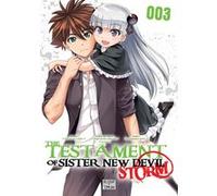 The Testament of sister new devil storm T03 Tetsuto Uesu (Auteur), Nekosuke Okuma (nitroplus) (Dessinateur), Fumihiro Kiso (Coloriste)
