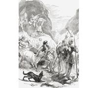 The Teutons on the mars c.113 BC. From Cassell's Illustrated Universal History publié 1883. Poster imprimé par Ken Welsh (30,5 x 45,7 cm)