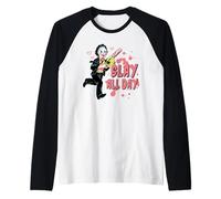 The Texas Chainsaw Massacre Slay All Day Leatherface Movie Manche Raglan