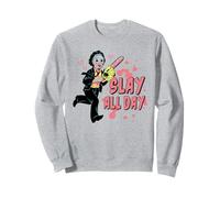 The Texas Chainsaw Massacre Slay All Day Leatherface Movie Sweatshirt