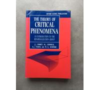 The Theory Of Critical Phenomena
