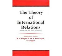 The Theory of International Relations by Friedrich Lutz Paperback Book