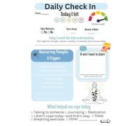 The Therapy Companion Journal: Daily Mood, Trigger Tracker, and Therapy Prep Journal: Designed to help you remember how you've been feeling, coping, ... and get more out of your therapy joourney.