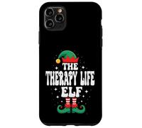 The Therapy Life Elf Funny Christmas Matching Family Coque pour iPhone 11 Pro Max