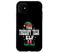 The Therapy Tech Elf Funny Christmas Matching Family Coque pour iPhone 11