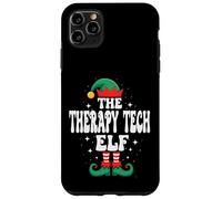 The Therapy Tech Elf Funny Christmas Matching Family Coque pour iPhone 11 Pro Max