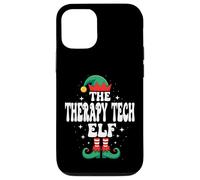 The Therapy Tech Elf Funny Christmas Matching Family Coque pour iPhone 12/12 Pro