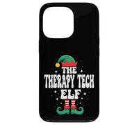 The Therapy Tech Elf Funny Christmas Matching Family Coque pour iPhone 13 Pro