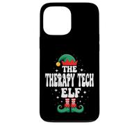 The Therapy Tech Elf Funny Christmas Matching Family Coque pour iPhone 13 Pro Max
