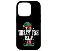 The Therapy Tech Elf Funny Christmas Matching Family Coque pour iPhone 14 Pro