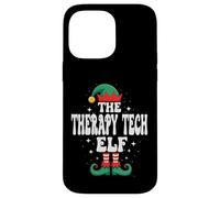 The Therapy Tech Elf Funny Christmas Matching Family Coque pour iPhone 14 Pro Max