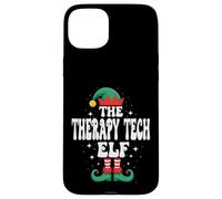 The Therapy Tech Elf Funny Christmas Matching Family Coque pour iPhone 15 Plus