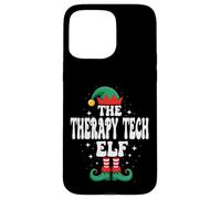 The Therapy Tech Elf Funny Christmas Matching Family Coque pour iPhone 15 Pro Max