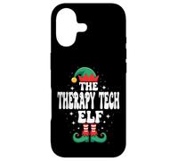 The Therapy Tech Elf Funny Christmas Matching Family Coque pour iPhone 17