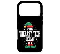 The Therapy Tech Elf Funny Christmas Matching Family Coque pour iPhone 17 Pro