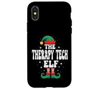 The Therapy Tech Elf Funny Christmas Matching Family Coque pour iPhone X/XS