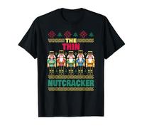 The Thin Nutcracker, Cadeau de Noël Amusant pour Toute la Famille T-Shirt Graphique avec Valeur
