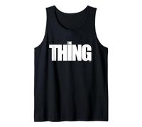 The Thing 1982 Bold Title Logo Débardeur