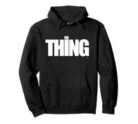 The Thing 1982 Bold Title Logo Sweat à Capuche
