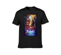 The Thing Horror Movie Retro Poster John Carpenter T-Shirt Tee Mens Shirt Black S