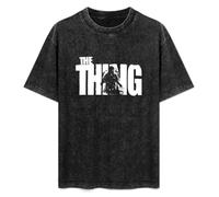The Thing John Carpenter Retro Horror Movie Men's T-Shirt Unisex Black Men Tees XL