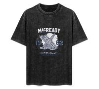 The Thing MacReady 1982 Outpost 31 Horror Movie Film John Carpenter Men's T-Shirt Unisex Black Men Tees S