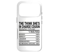 The Think She's in Charge Cousin Nutrition Cousins Hommes Femmes Coque pour iPhone 17 Pro